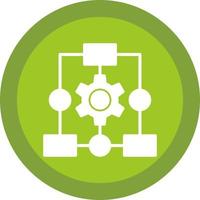 Workflow Process Vector Icon Design