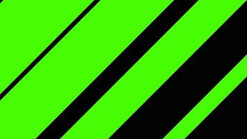 geanimeerd overgang rechthoek vormen met groen kleur video