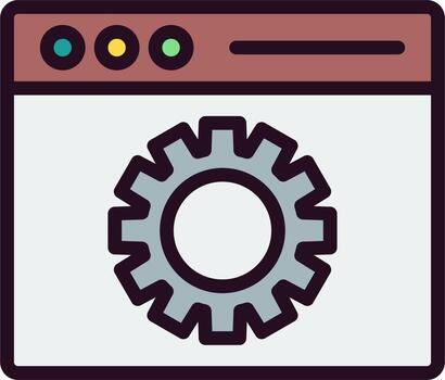 Web Optimization Vector Icon