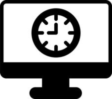 icono de vector de reloj