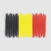 vector de bandera de bélgica