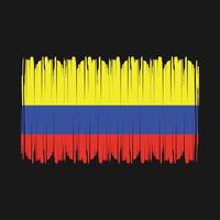 vector de bandera de colombia