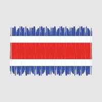 Costa Rica Flag Vector