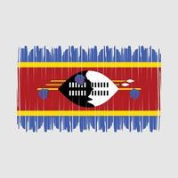 Swaziland Flag Vector