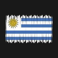 vector de bandera de uruguay