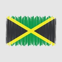 vector de bandera de jamaica