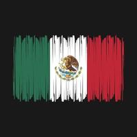 vector de la bandera de mexico