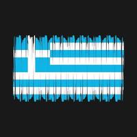 vector de bandera de grecia