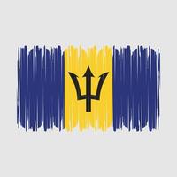 Barbados Flag Vector