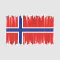 Norway Flag Vector