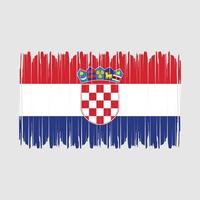 vector de bandera de croacia