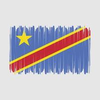 Republic Congo Flag Vector