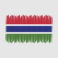 Gambia Flag Vector