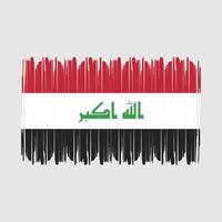 vector de bandera de irak