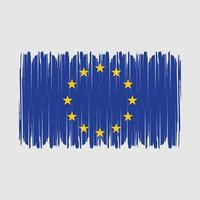 europeo bandera vector