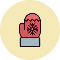 Mitten Vector Icon