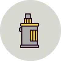 Vaper Vector Icon