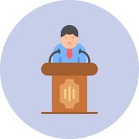 Politician Vector Icon