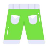 An amazing icon of shorts in trendy style, editable icon vector
