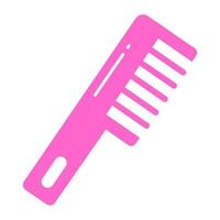 Hair comb vector in trendy style, premium icon