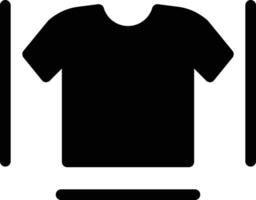 ilustración de vector de camisa en un fondo. símbolos de calidad premium. iconos vectoriales para concepto y diseño gráfico.