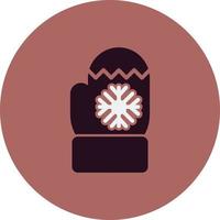 Mitten Vector Icon