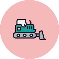 BullDozer Vector Icon