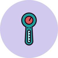 Electronic thermometer Vector Icon