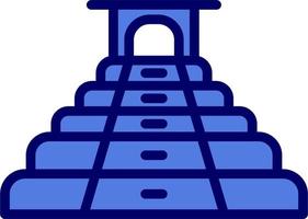 Chichen Itza Vector Icon
