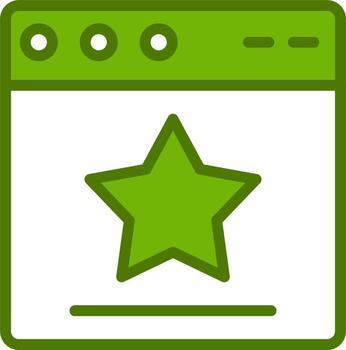 icono de vector de navegador web