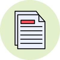 Document Vector Icon