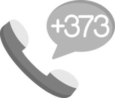Moldova Dial code Vector Icon
