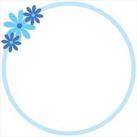 Colorful Round Frame vector