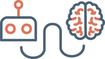 Reboot brain Vector Icon