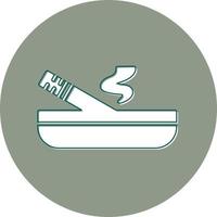 Ashtray Vector Icon