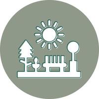 Park Vector Icon