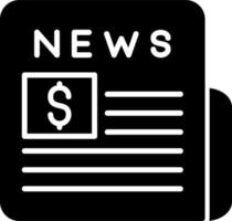 Newspaper Vector Icon