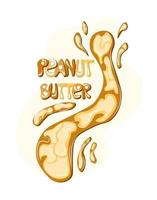 National Peanut Butter Day. Peanut butter logo vector