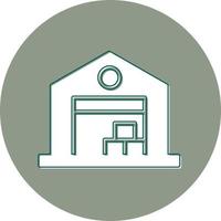 Warehouse Vector Icon