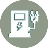 Charging Station Vector Icon