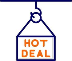 Hot Deal Vector Icon