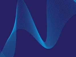 diseño de fondo de página de inicio de línea de onda abstracta. vector