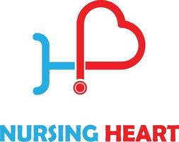 Nursing Heart Logo Vector File