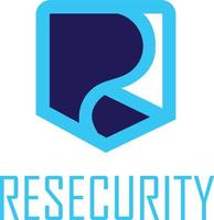 Resecurity R Shape Logo Vector File