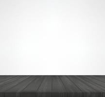 Wood floor pattern and texture for background. Perspective view of wooden floor on white background with area for copy space. Wooden terrace or deck pattern and texture. Vector. vector