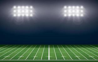 American football field stadium background. With perspective line pattern of american football field. Vector. vector