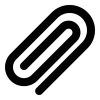 paperclip icon for web ui design vector