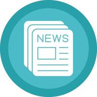 Breaking News Vector Icon Design