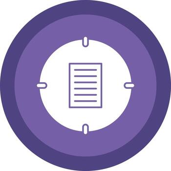 Contextual Targeting Vector Icon Design