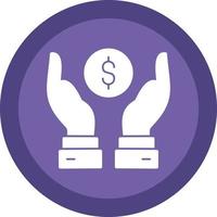 Financial Bonus Vector Icon Design